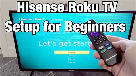 how to setup hisense tv